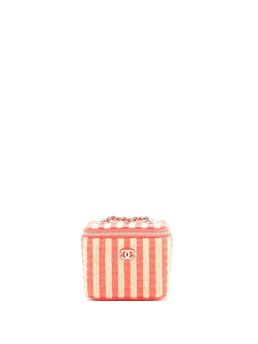 Chanel Classic Vanity Case With Chain #350908C34B